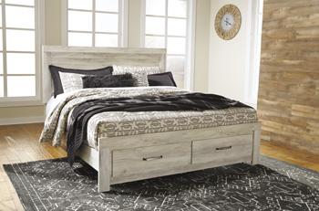 Bellaby Bed with 2 Storage Drawers - Royal Furniture & Gifts (MI) - Multi Location