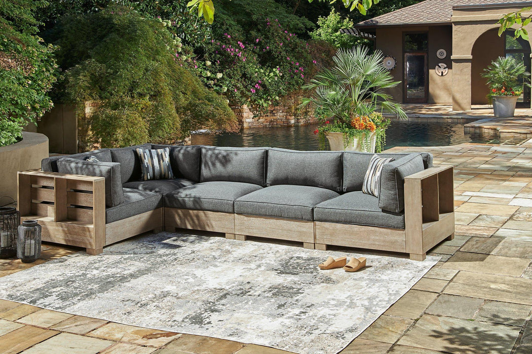 Citrine Park Outdoor Sectional - Royal Furniture & Gifts (MI) - Multi Location