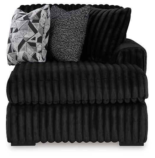 Midnight-Madness Sectional with Chaise - Royal Furniture & Gifts (MI) - Multi Location