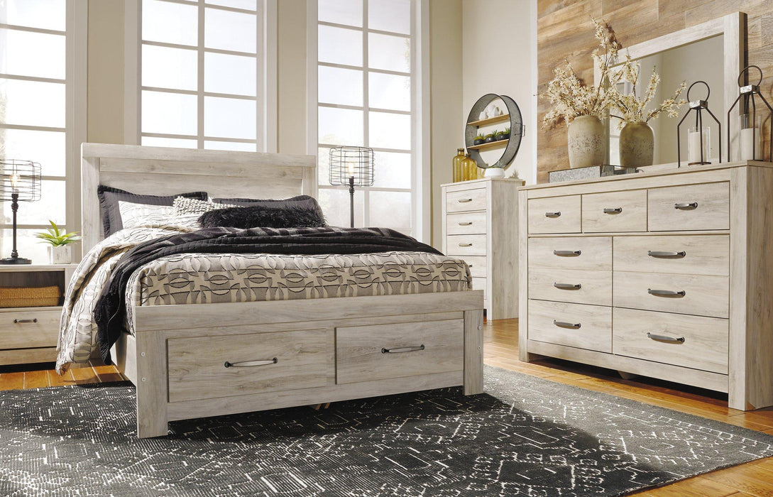 Bellaby Bed with 2 Storage Drawers - Royal Furniture & Gifts (MI) - Multi Location
