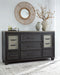 Foyland Dresser and Mirror - Royal Furniture & Gifts (MI) - Multi Location