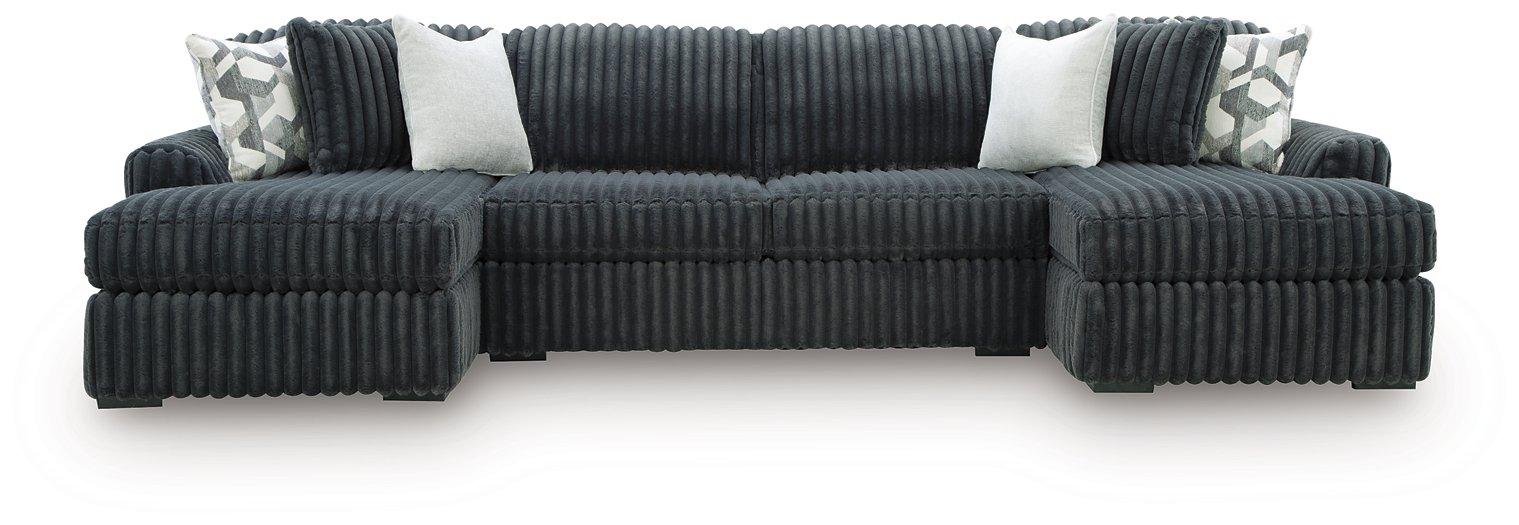 Midnight-Madness Sectional with Chaise - Royal Furniture & Gifts (MI) - Multi Location