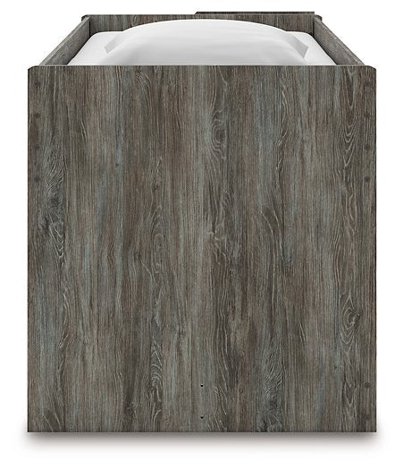 Frandern Loft Bed with Bookcase and Drawer Storage - Royal Furniture & Gifts (MI) - Multi Location