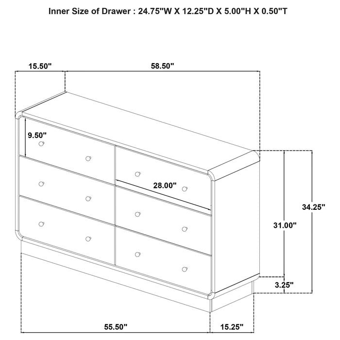 Cavelle 4 Pc Bedroom Set - Royal Furniture & Gifts (MI) - Multi Location