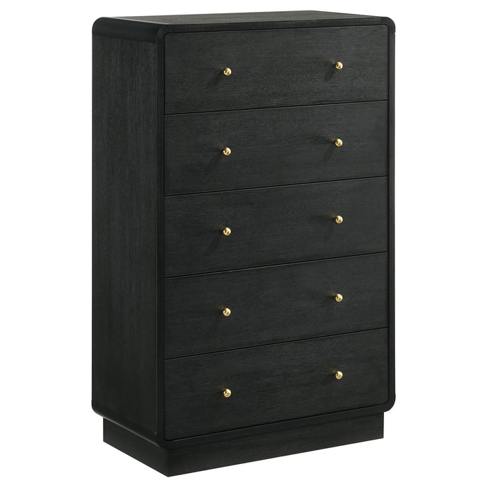 Cavelle 5 Pc Bedroom Set - Royal Furniture & Gifts (MI) - Multi Location