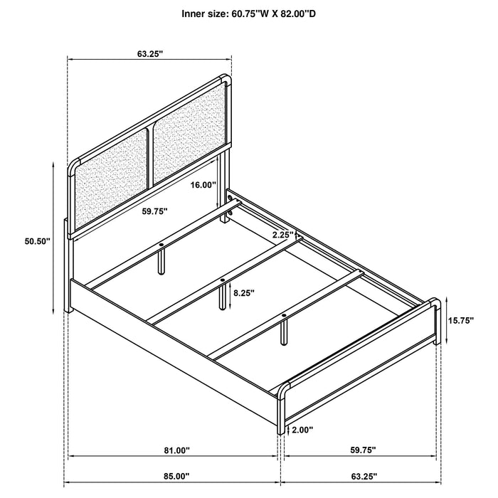 Cavelle 4 Pc Bedroom Set - Royal Furniture & Gifts (MI) - Multi Location