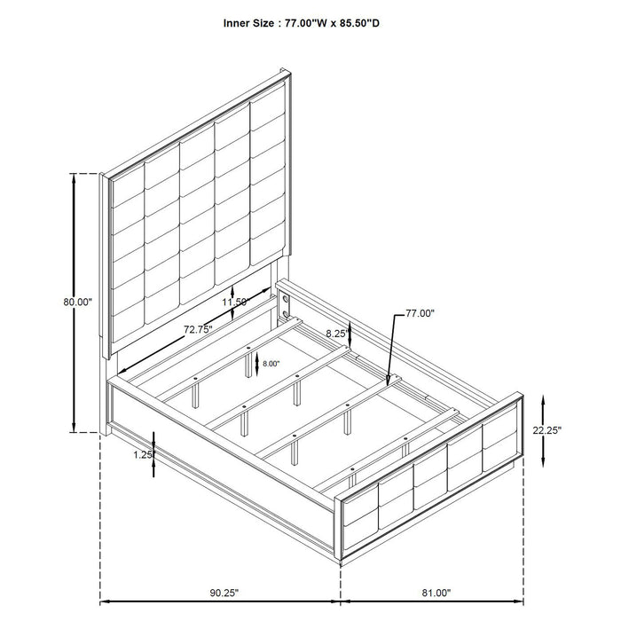 Durango 5 Pc Bedroom Set - Royal Furniture & Gifts (MI) - Multi Location