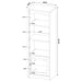 Laughlin Media Tower - Royal Furniture & Gifts (MI) - Multi Location