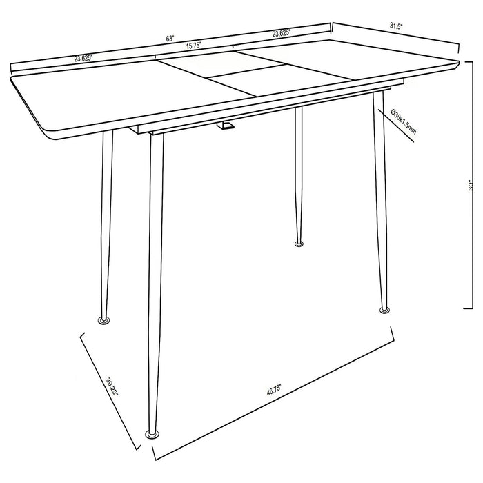 Horizon Dining Tables - Royal Furniture & Gifts (MI) - Multi Location