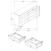 Arini 5 Pc Bedroom Set - Royal Furniture & Gifts (MI) - Multi Location
