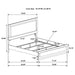 Caraway 4 Pc Bedroom Set - Royal Furniture & Gifts (MI) - Multi Location