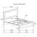 Caraway 4 Pc Bedroom Set - Royal Furniture & Gifts (MI) - Multi Location