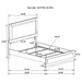Caraway 4 Pc Bedroom Set - Royal Furniture & Gifts (MI) - Multi Location