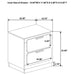 Caraway 4 Pc Bedroom Set - Royal Furniture & Gifts (MI) - Multi Location