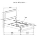 Caraway 4 Pc Bedroom Set - Royal Furniture & Gifts (MI) - Multi Location
