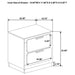 Caraway 5 Pc Bedroom Set - Royal Furniture & Gifts (MI) - Multi Location