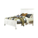 Sandy Beach Queen Panel Bed with High Headboard Cream White - Royal Furniture & Gifts (MI) - Multi Location