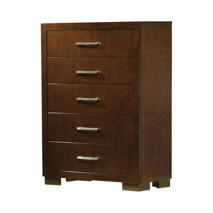 Jessica 5-drawer Chest Cappuccino - Royal Furniture & Gifts (MI) - Multi Location