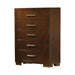 Jessica 5-drawer Chest Cappuccino - Royal Furniture & Gifts (MI) - Multi Location