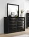Briana Rectangular 8-drawer Dresser Black - Royal Furniture & Gifts (MI) - Multi Location