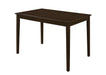 Guillen 5-piece Dining Set with Bench Cappuccino and Dark Brown - Royal Furniture & Gifts (MI) - Multi Location