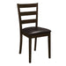 Guillen 5-piece Dining Set with Bench Cappuccino and Dark Brown - Royal Furniture & Gifts (MI) - Multi Location