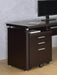 Skylar 3-drawer Mobile File Cabinet Cappuccino - Royal Furniture & Gifts (MI) - Multi Location