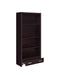 Skylar 5-shelf Bookcase with Storage Drawer Cappuccino - Royal Furniture & Gifts (MI) - Multi Location