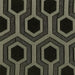 Jansen Hexagon Patterned Accent Chair Grey and Black - Royal Furniture & Gifts (MI) - Multi Location