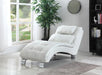 Dilleston Upholstered Chaise White - Royal Furniture & Gifts (MI) - Multi Location