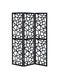 Nailan 3-panel Open Mosaic Pattern Room Divider Black - Royal Furniture & Gifts (MI) - Multi Location