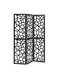Nailan 3-panel Open Mosaic Pattern Room Divider Black - Royal Furniture & Gifts (MI) - Multi Location