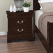Louis Philippe 2-drawer Nightstand Cappuccino - Royal Furniture & Gifts (MI) - Multi Location