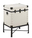 Nancy Accent Cabinet with Nailhead Trim White - Royal Furniture & Gifts (MI) - Multi Location
