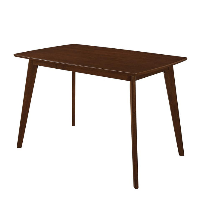 Kersey Dining Table with Angled Legs Chestnut - Royal Furniture & Gifts (MI) - Multi Location