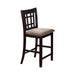 Lavon Lattice Back Counter Stools Tan and Espresso (Set of 2) - Royal Furniture & Gifts (MI) - Multi Location