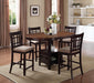 Lavon Lattice Back Counter Stools Tan and Espresso (Set of 2) - Royal Furniture & Gifts (MI) - Multi Location