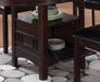 Lavon Dining Table with Storage Espresso - Royal Furniture & Gifts (MI) - Multi Location