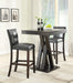 Alberton Upholstered Bar Stools Black and Cappuccino (Set of 2) - Royal Furniture & Gifts (MI) - Multi Location