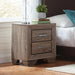 Kauffman 2-drawer Nightstand Washed Taupe - Royal Furniture & Gifts (MI) - Multi Location