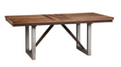 Spring Creek Dining Table with Extension Leaf Natural Walnut - Royal Furniture & Gifts (MI) - Multi Location