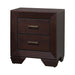 Kauffman 2-drawer Nightstand Dark Cocoa - Royal Furniture & Gifts (MI) - Multi Location