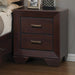 Kauffman 2-drawer Nightstand Dark Cocoa - Royal Furniture & Gifts (MI) - Multi Location