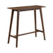 Finnick Rectangular Bar Table Walnut - Royal Furniture & Gifts (MI) - Multi Location