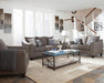 Salizar Flared Arm Chair Grey - Royal Furniture & Gifts (MI) - Multi Location