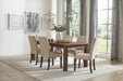 Coleman Rectangular Dining Table Rustic Golden Brown - Royal Furniture & Gifts (MI) - Multi Location