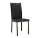 Garza Upholstered Dining Chairs Black (Set of 2) - Royal Furniture & Gifts (MI) - Multi Location