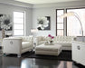 Chaviano Upholstered Ottoman Pearl White - Royal Furniture & Gifts (MI) - Multi Location
