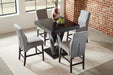 Freda Square Counter Height Table Cappuccino - Royal Furniture & Gifts (MI) - Multi Location