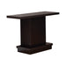 Reston Pedestal Sofa Table Cappuccino - Royal Furniture & Gifts (MI) - Multi Location